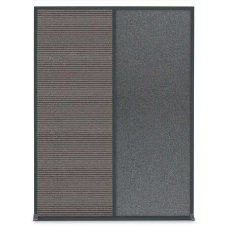 United Visual Products Single Door Radius Plus Corkboard, 18"X UV8000PLUS-GOLD-DRKSPR